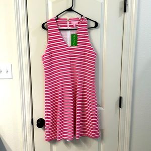Pink and white Lilly Pulitzer dress. NEW WITH TAGS. NEVER WORN